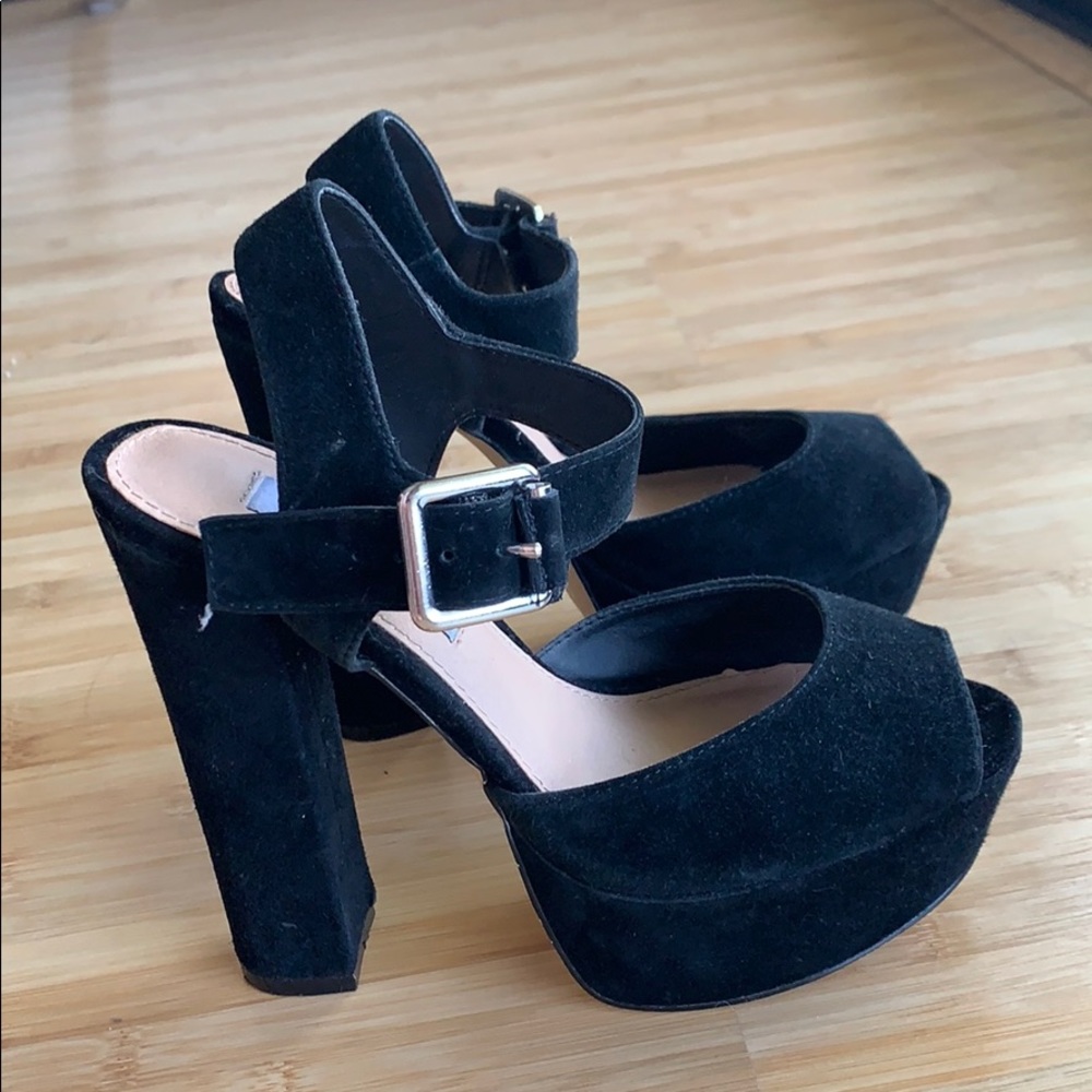 Black Steve Madden High Heels